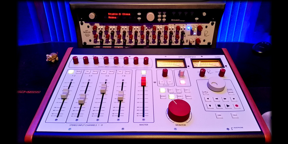 The heart of the studio - Neve 5060 summing mixer